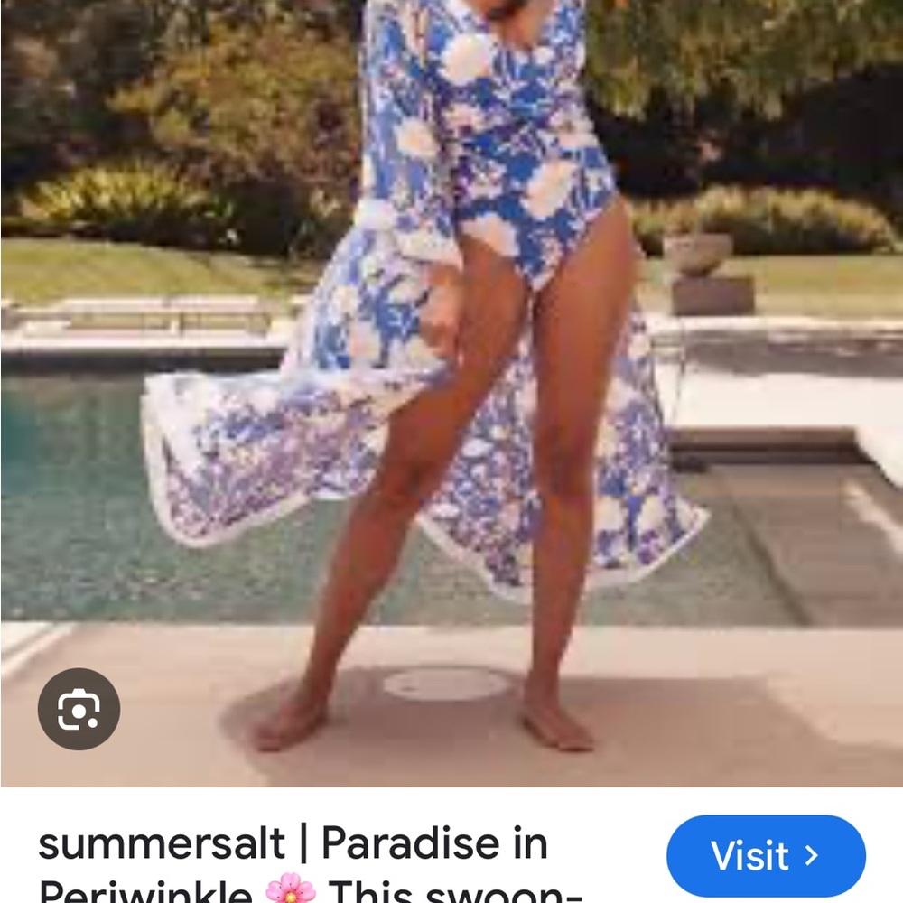 Summersalt Backflip- Paradise in Periwinkle